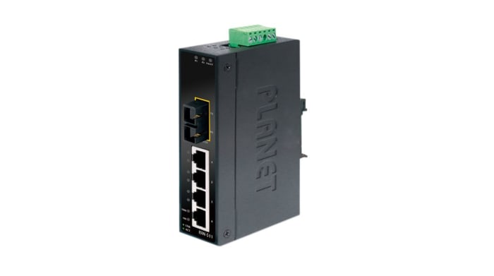 Commutateur Ethernet industriel Planet-Wattohm ISW-511, 4 ports