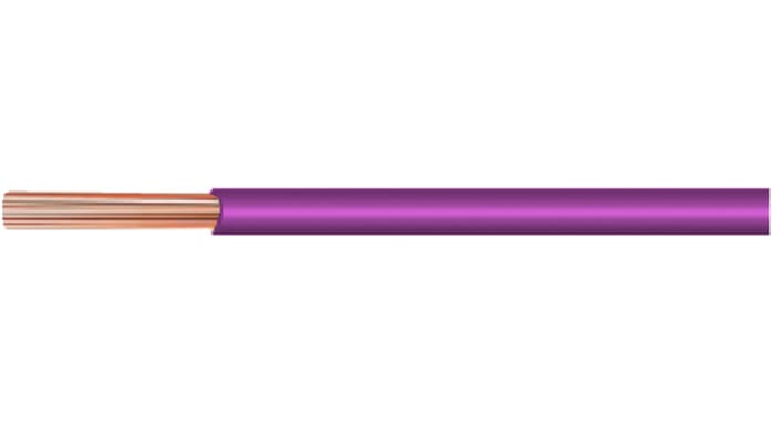 Kabeltronik LIYV Series Purple 0.75 mm² Hook Up Wire, 18 AWG, 100m, PVC Insulation, LIYV 0.75 MM² VIOLET