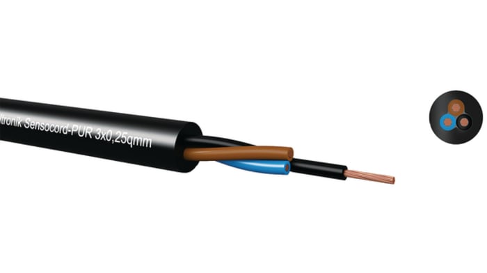 Kabeltronik Twisted Pair Cable, 4 Cores, 0.25 mm², 23 AWG, 50m, Electrical Cable