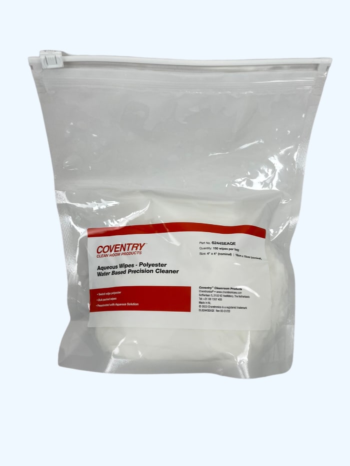 6244SEAQE Chemtronics Chemtronics Coventry PolyWipes Wet Cleaning