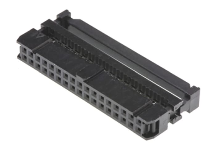 RS PRO 34-Way IDC Connector Socket for Cable Mount, 2-Row