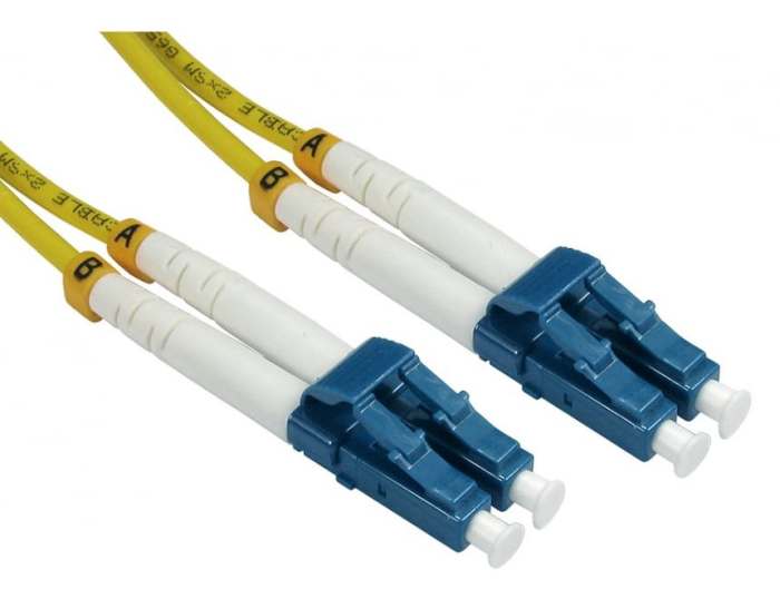 RS PRO OS2 Fibre Optic Cable, 3 mm Low Smoke Zero Halogen, Yellow, 10 m