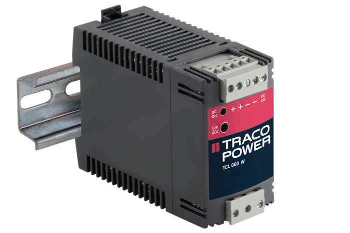 TRACOPOWER TCL DIN Rail Power Supply, 85 → 264V ac ac Input, 12V dc dc Output, 4A Output, 60W