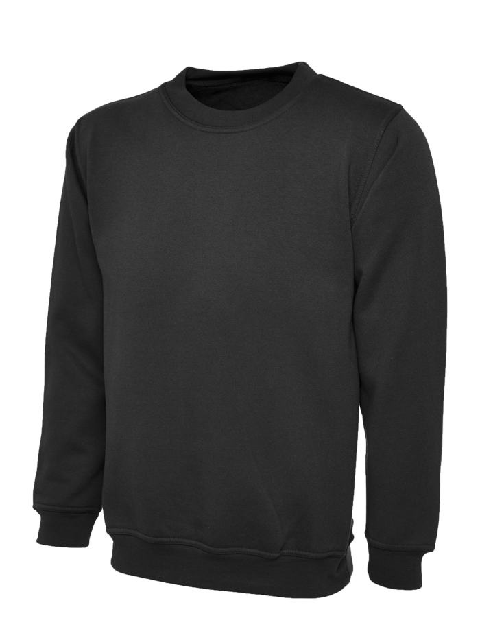 Svetr Ženy, dobrá viditelnost: Ne, Černá, 50% bavlna, 50% polyester RS PRO, EUR: M, UK: M