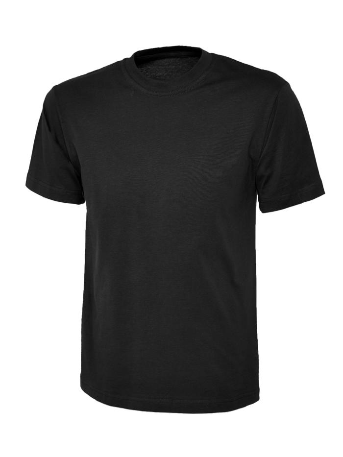 RS PRO Black 100% Cotton Short Sleeve T-Shirt, UK- XXL