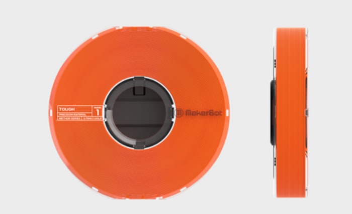 Ultimaker 1.75mm Orange Tough PLA 3D Printer Filament, 750g