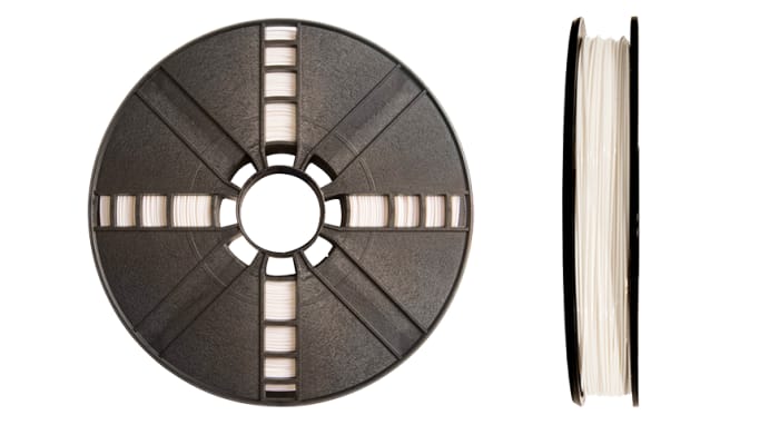 Filamento para impresora 3D FDM, PLA resistente, 1.75mm, Blanco, 900g Ultimaker