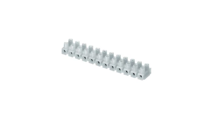 CAMDENBOSS CTSN Series Terminal Strip, 12-Way, 30A, 4 mm² Wire, Screw Termination