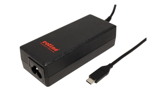Roline 65W Plug-In AC/DC Adapter 5 V, 9 V, 12 V, 15 V, 20 VV dc Output, 3A Output