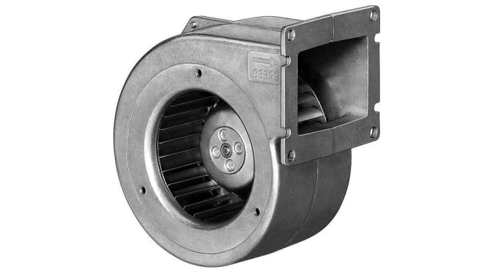 ebm-papst G2E 120 Series Centrifugal Fan, 230 V, 85m³/h, ac Operation, 117 x 88 x 118mm