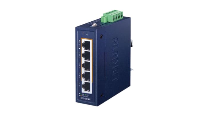 Switch Ethernet Planet-Wattohm IGS-504PT, 5 ports