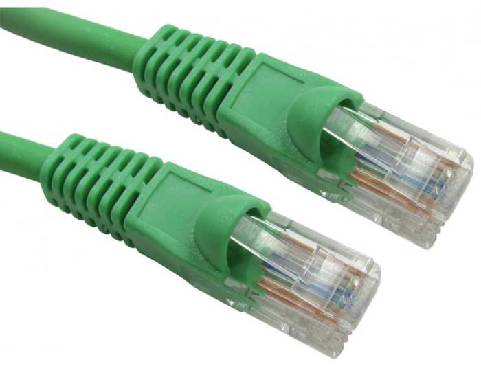 RS PRO Cat6 Ethernet Cable, Green RJ45 to Male RJ45 Male Low Smoke Zero Halogen Sheath, UTP