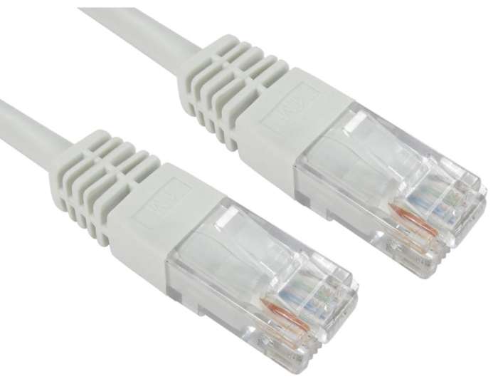 RS PRO | RS PRO, 4m Cat5e, White RJ45 to Male RJ45 Male, UTP Unshielded ...