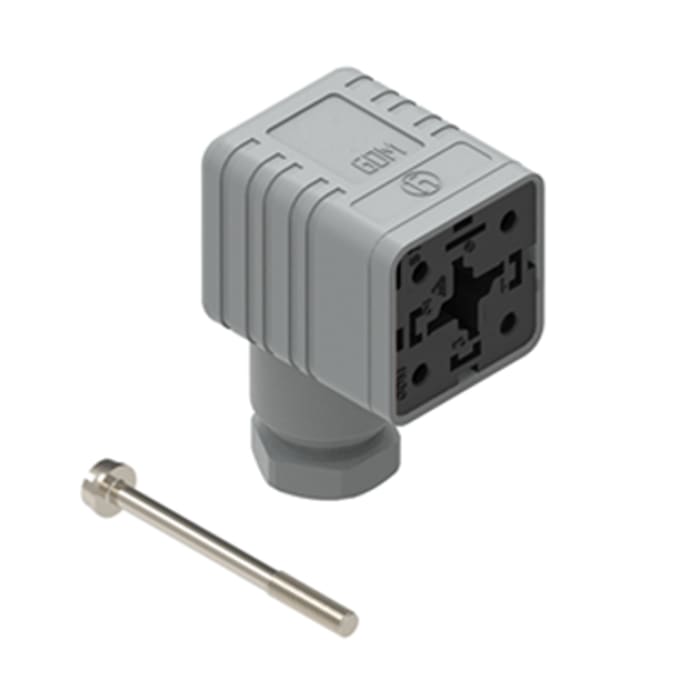 Hirschmann GDM 3+PE DIN 43650, Female DIN 43650 Connector, 250 V Voltage