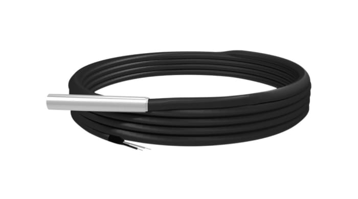 EmkoTCS Series Type J Thermocouple 2m Length, 6mm Diameter, -50°C → +200°C