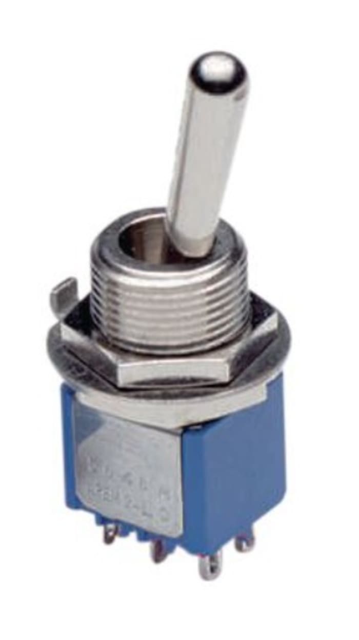 5636MAB APEM | APEM Toggle Switch, Panel Mount, On-On, 1P, Solder Lug ...