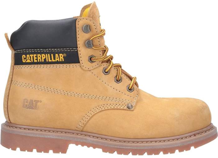 CAT P724624 Honey Steel Toe Capped Unisex Safety Boots, UK 9, EU 43 CAT  RS Africa