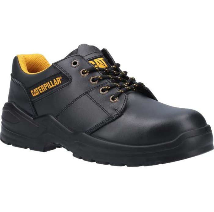 CAT P724923 Unisex Black Steel Toe Capped Safety Shoes, UK 9, EU 43