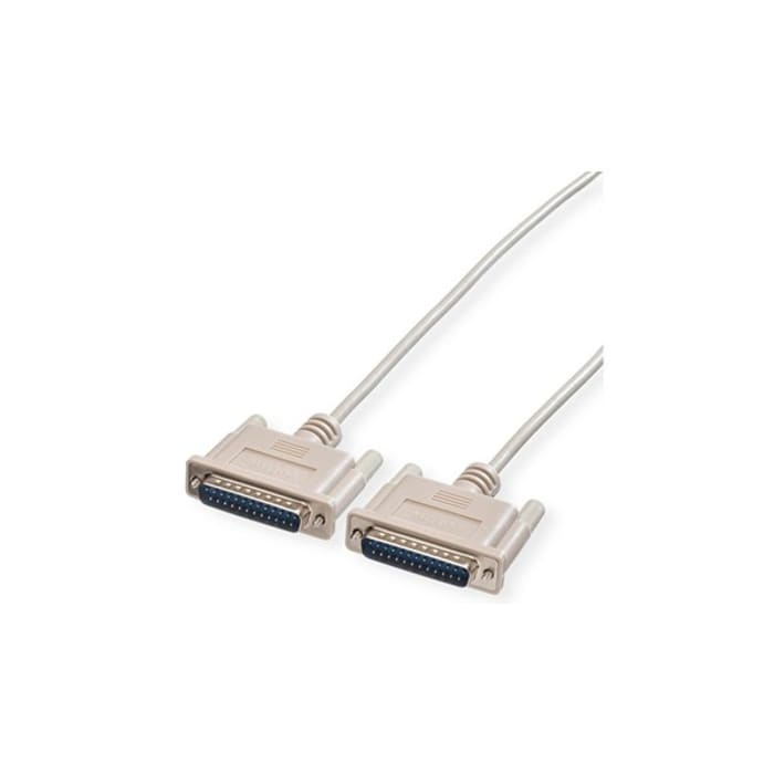 Cable serie Schneeberger, long. 1.8m, con. A: Sub-D de 25 contactos Macho, con. B: Sub-D de 25 contactos Macho