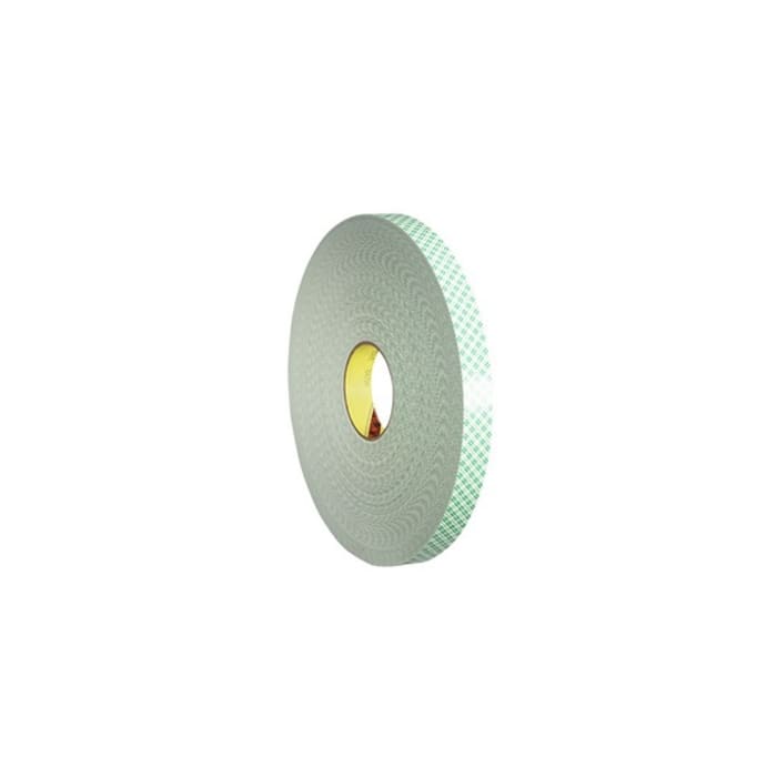 Cinta de espuma de doble cara Acrílico 3M 4032 de color Blanco, 19.0mm x 66.0m, grosor 0.80mm