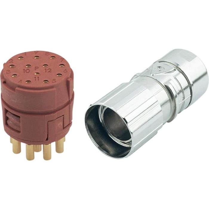 Lapp Circular Connectors, 12 Contacts, Cable Mount, M23 Connector, Plug, Male, IP68, EPIC M 23 Series