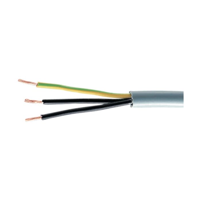 Lapp ÖLFLEX CLASSIC 110 Multicore Cable, 2 Cores, 0.5 mm², YY, Unscreened, 100m, Grey PVC Sheath, 20 AWG