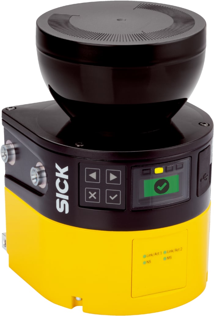 Escáner láser SICK MICS3-CCAZ40AN1P01 / 1133818, Receptor, 4m, 845nm, = 70 ms, M12, 112 x 163 x 111,1 mm, 163mm,