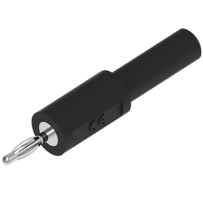 Adaptateur banane Femelle - mâle Electro PJP, Noir