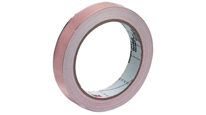 Embossed Copper Tape Copper 25mmx16.5 m