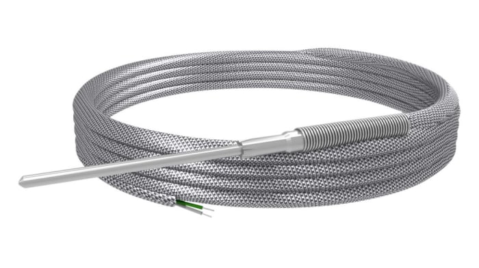 Termopar tipo K Emko, Ø sonda 3mm x 100mm, temp. máx +1200°C, conexión Cable