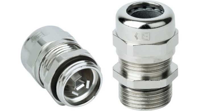 Jacobs PERFECT Series Nickel Polychloroprene Cable Gland, M32 Thread, 14mm min., 21mm max., IP68