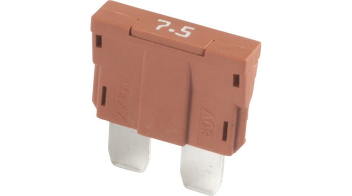 Automobilová pojistka 7.5A Hnědá iMaXX 80V dc