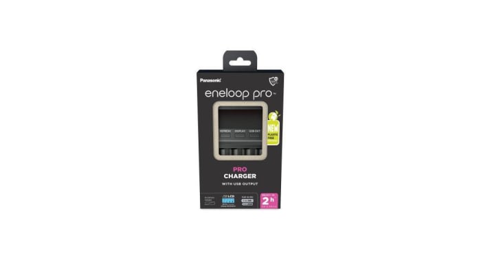 Chargeur de batterie NiMH Panasonic BQ-CC65E ERP AA, AAA, avec prise EU