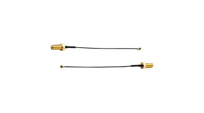 Taoglas SMA, U.FL Series, 100 mm, Terminated 50 Ω