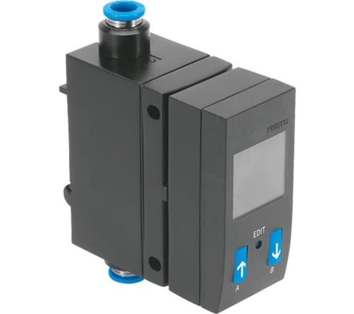 Festo SFAB Series Flow Sensor for Air, 2 l/min Min, 200 L/min Max