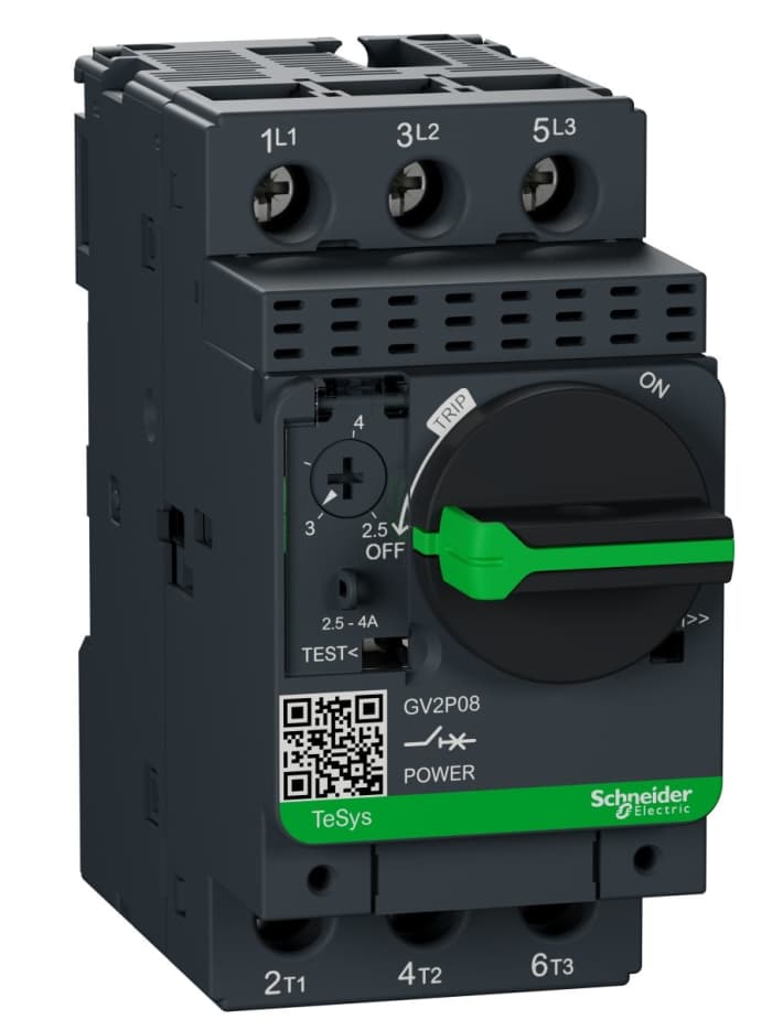 Schneider Electric 2.5 → 4 A TeSys Motor Protection Circuit Breaker, 690 V