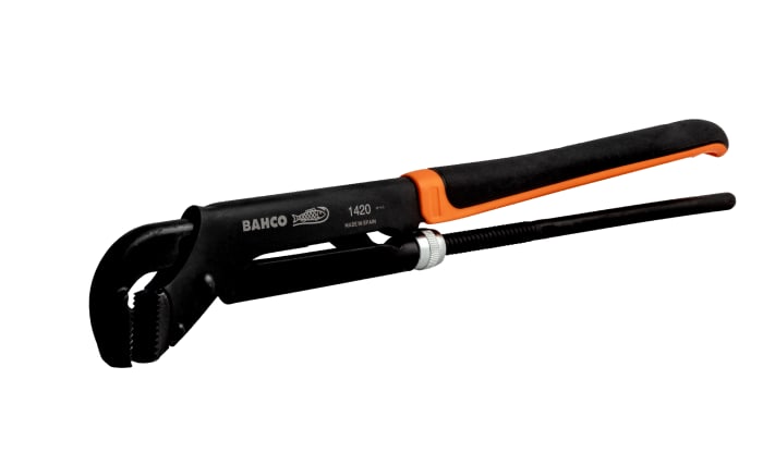 Bahco Pipe Wrench, 430.0 mm Overall