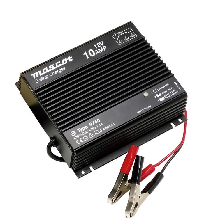 Mascot Battery Charger For Lead Acid 12V 10A with EU plug