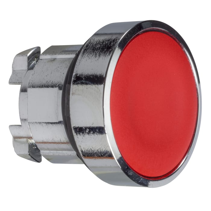 Schneider Electric Harmony XB4 Series Red Latching Push Button Head, 22mm Cutout, IP66, IP67, IP69K