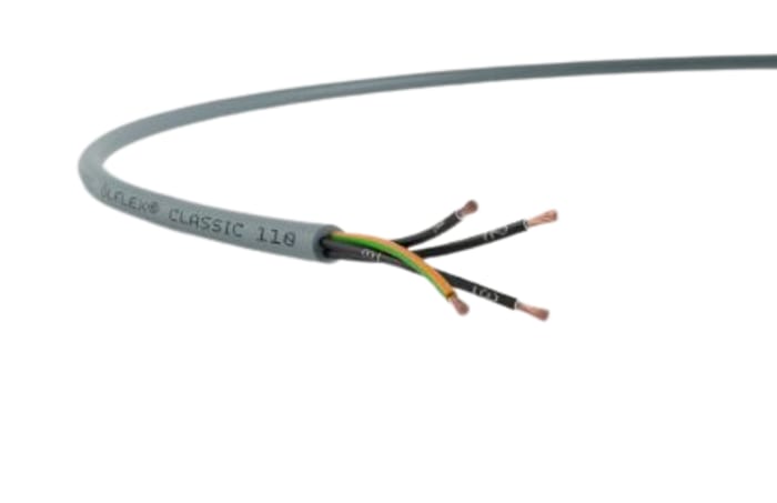 LAPP Ölflex Classic 110 PVC-Steuerleitung – 5x2,5 Mm², 10 Meter, Grün-gelber Schutzleiter, ölbeständig