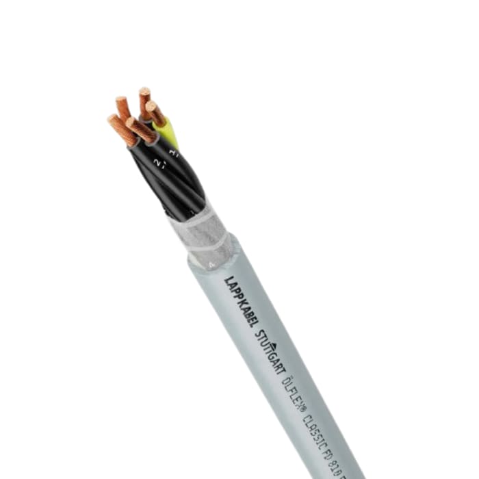 Lapp ÖLFLEX CLASSIC FD 810 Control Cable, 7 Cores, 1.5 mm², Unscreened, 25m, Grey PVC Sheath, 16 AWG