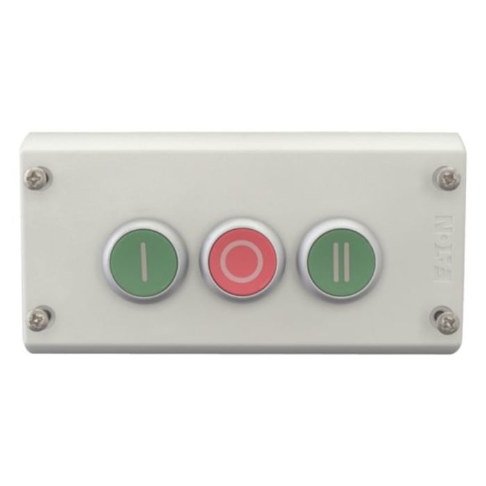 216532 M22-I3-M1 Eaton | Eaton Momentary Enclosed Push Button - 3 NO/3 ...