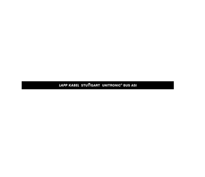 Lapp UNITRONIC BUS ASI Data Cable, 2 Cores, 1.5 mm², Unscreened, 50m, Black TPE Sheath, 15 AWG