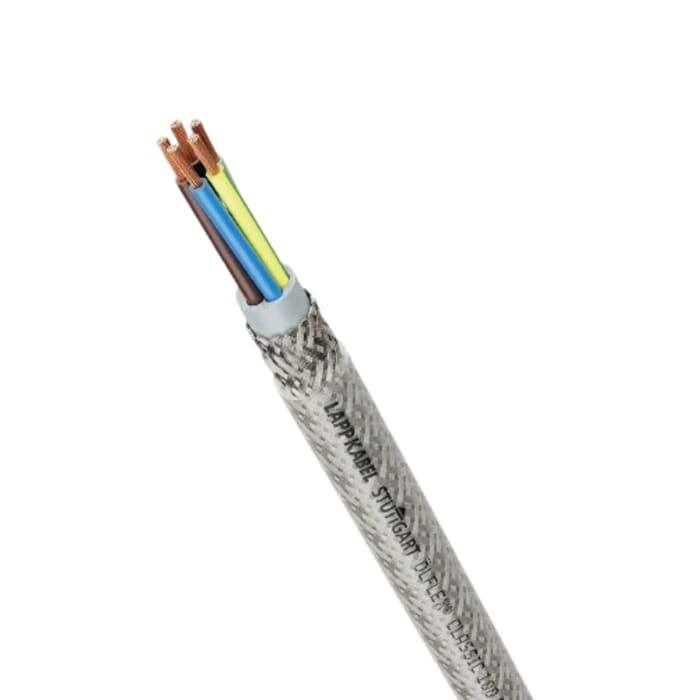 Lapp ÖLFLEX CLASSIC 100 CY Control Cable, 4 Cores, 2.5 mm², CY, Screened, 50m, Transparent PVC Sheath, 13 AWG
