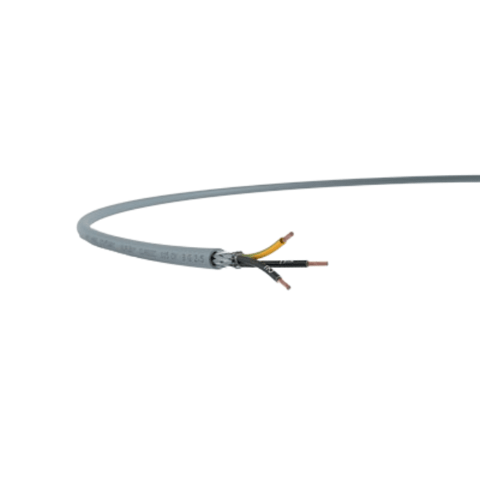 Lapp ÖLFLEX CLASSIC 115 CY Control Cable, 3 Cores, 1.5 mm², CY, Screened, 100m, Grey PVC Sheath, 16 AWG