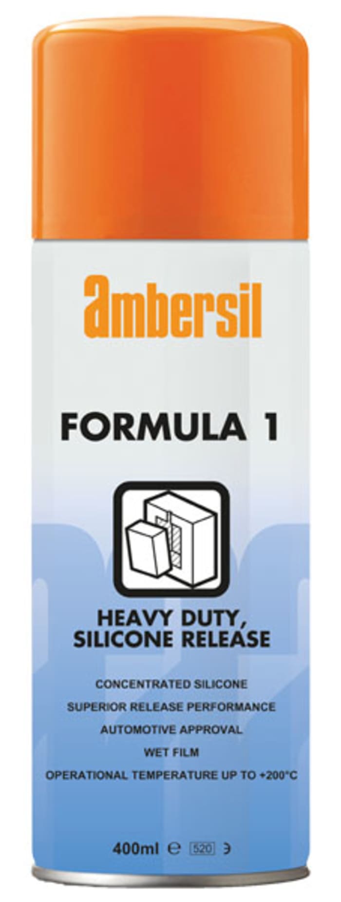 Ambersil 400 ml Silicone Mould Release Agent Plastic, Rubber 200°C