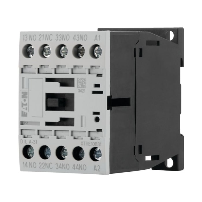 Eaton xStart Contactor Relay, 230 V ac Coil, 4-Pole, 4 A, 3NO + 1NC, 415 V ac