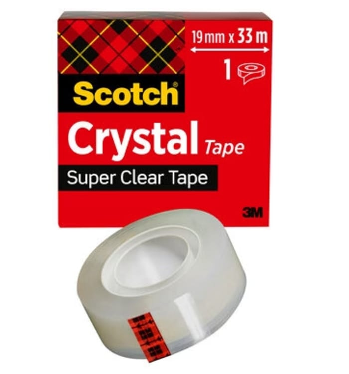 810 19MM - 3m - Sealing Tape, Scotch, Transparent