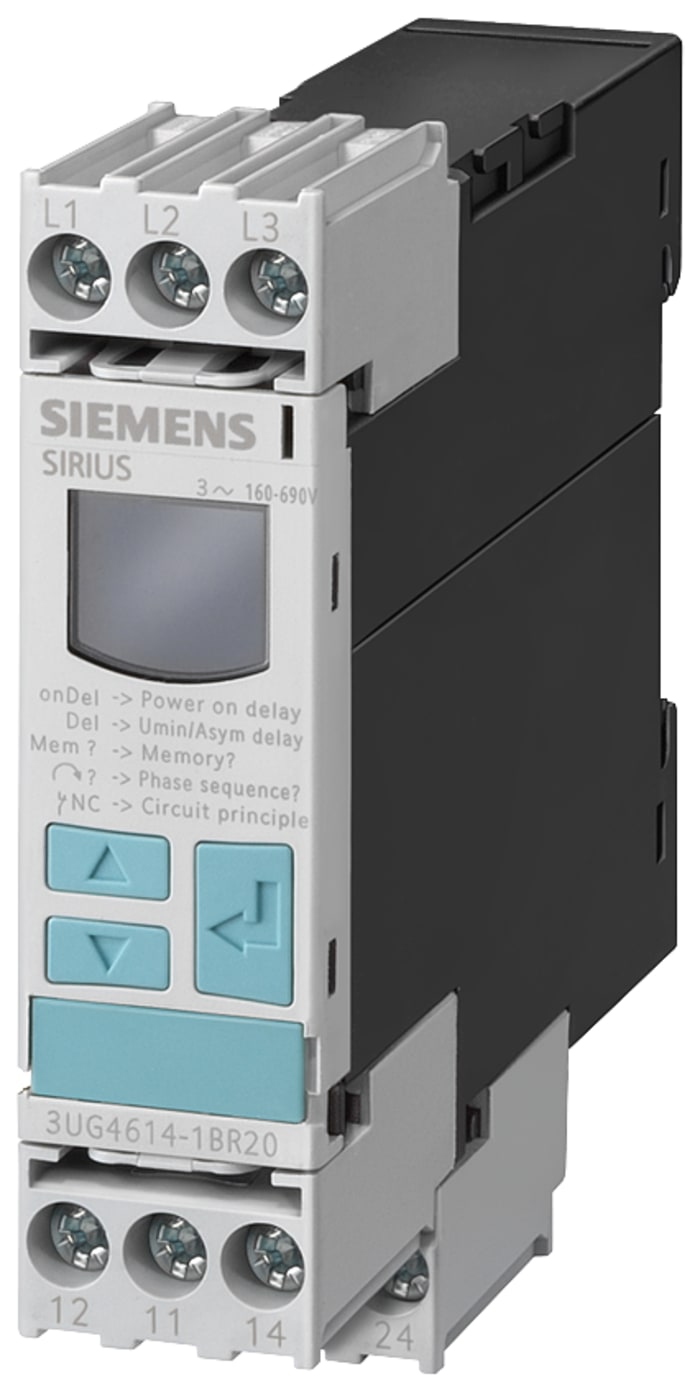 3UG46151CR20 Siemens Siemens Phase, Voltage Monitoring Relay, 3
