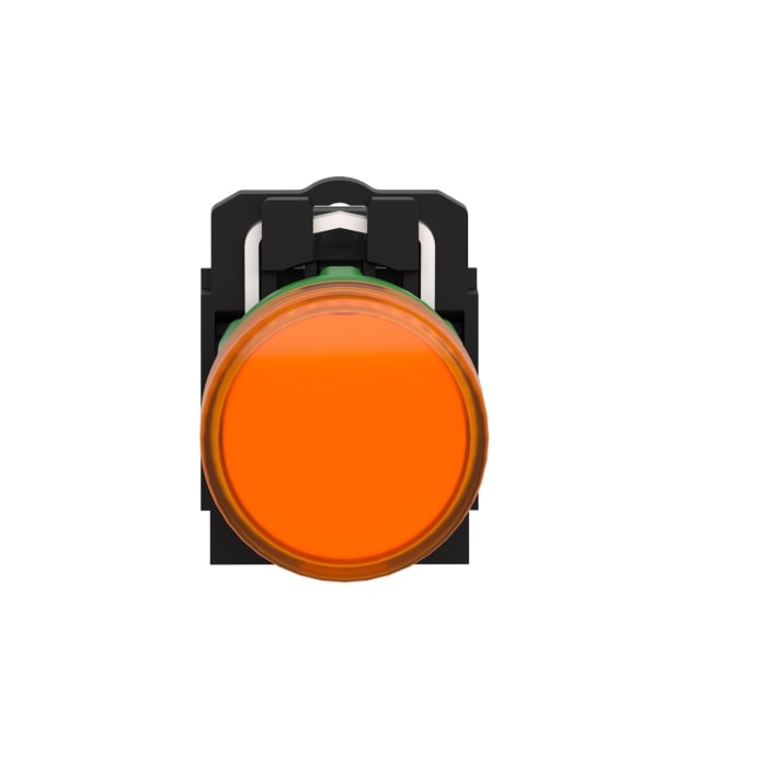Voyant lumineux LED universelle Schneider Electric Orange 24V c.a. / V c.c., Ø découpe 22mm, Montage panneau, IP66, IP67